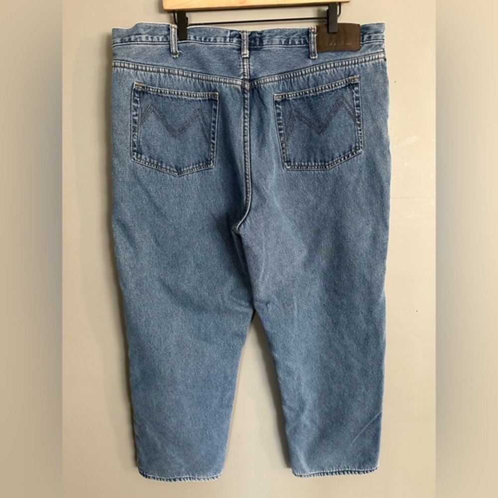 Old Mill Men's Fleece Lined Work Jeans | Medium Wash - Picture 8 of 8